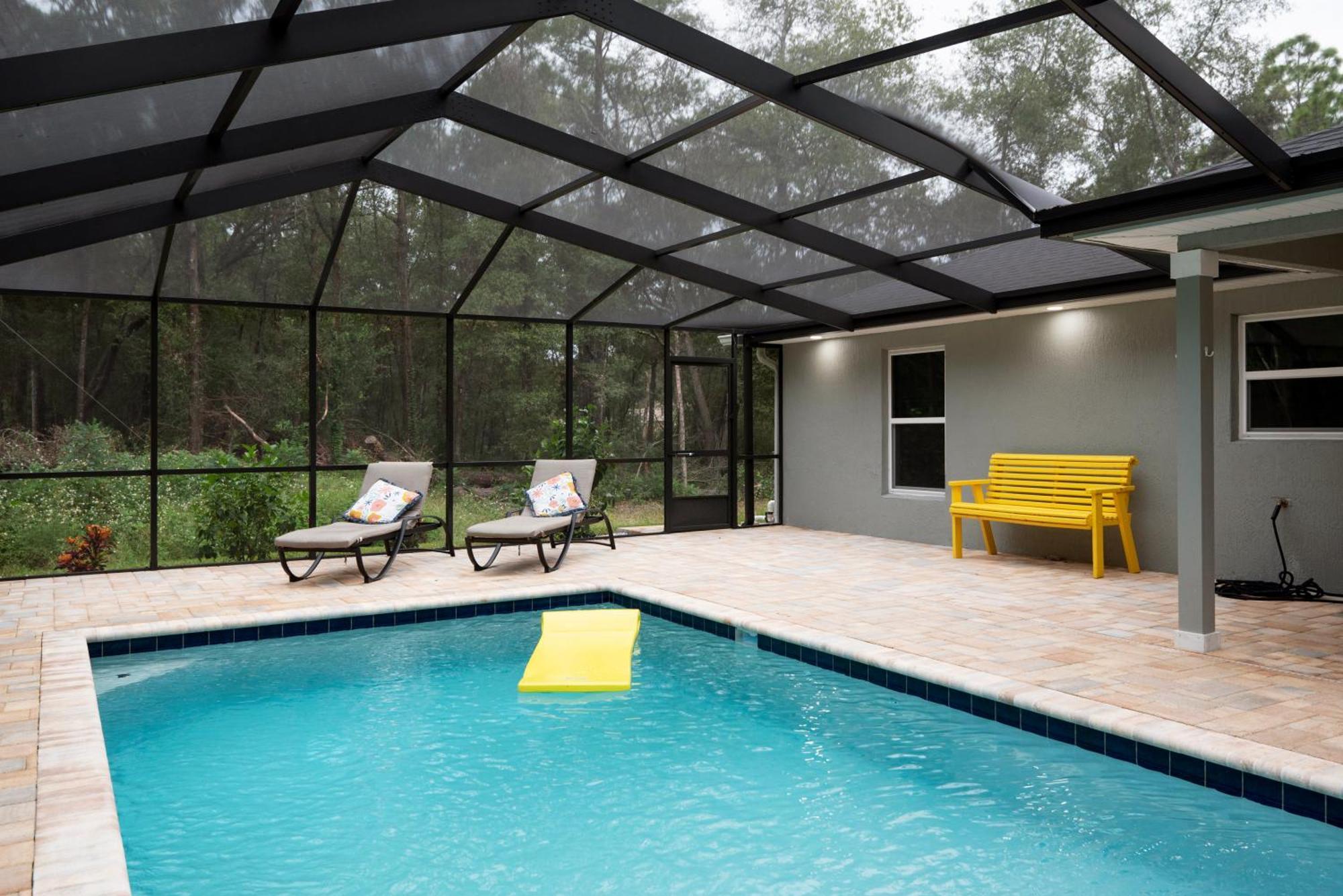 Pet-Friendly, Heated Pool, Close To Everything 3 Bedroom Home Dunnellon Bagian luar foto